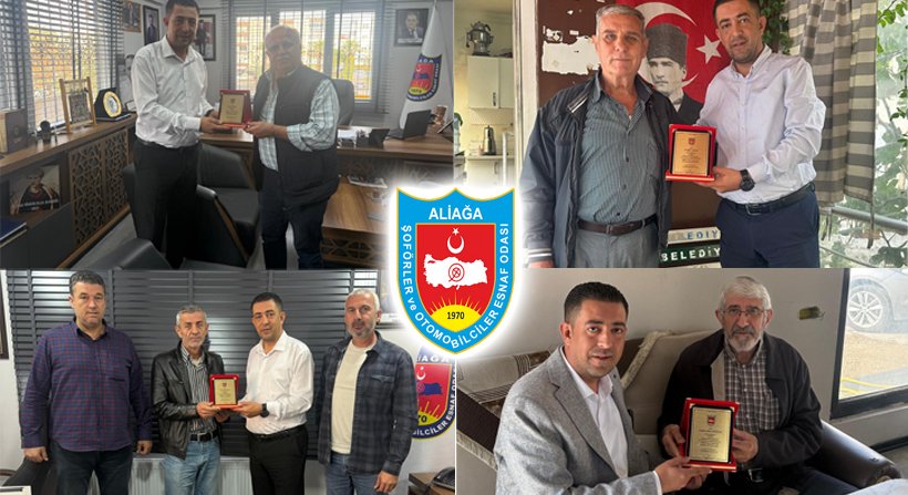 Şoförler Odası'ndan Vefa Plaketi