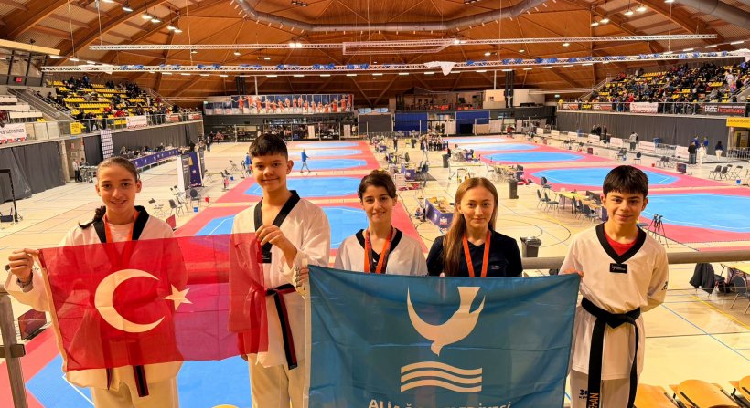 Aliağa'dan Uluslararası Taekwondo Başarısı