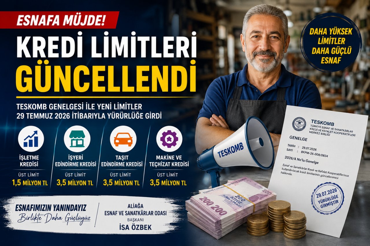 Esnafa kredi desteğinde yeni dönem başladı