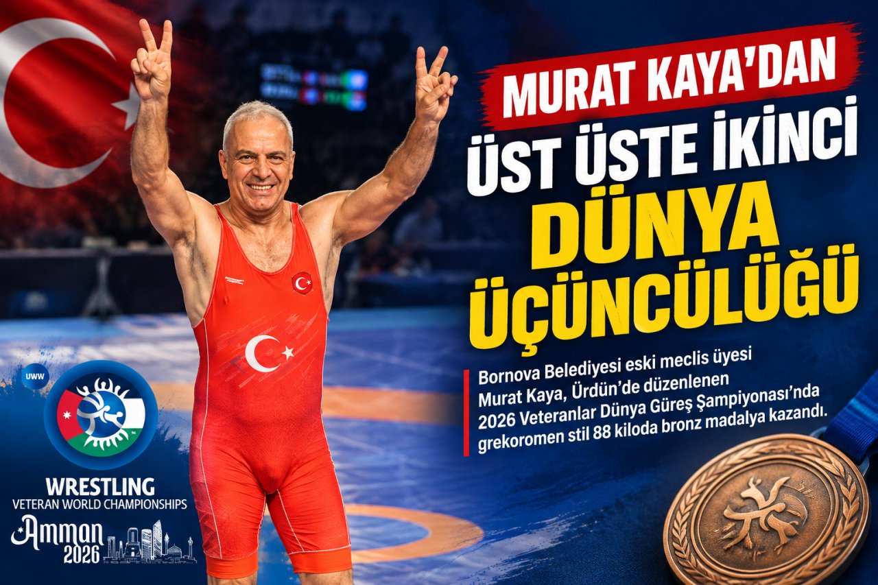 MURAT KAYA'DAN ÜST ÜSTE İKİNCİ DÜNYA ÜÇÜNCÜLÜĞÜ